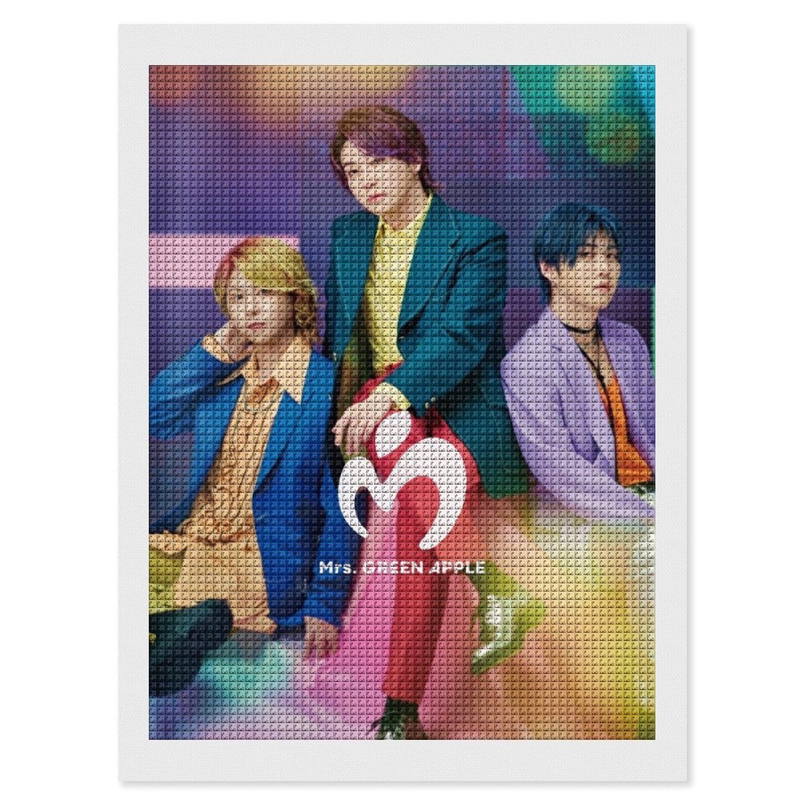 Amazon.co.jp: ミセス・グリーン・アップル ダイヤモンドアート